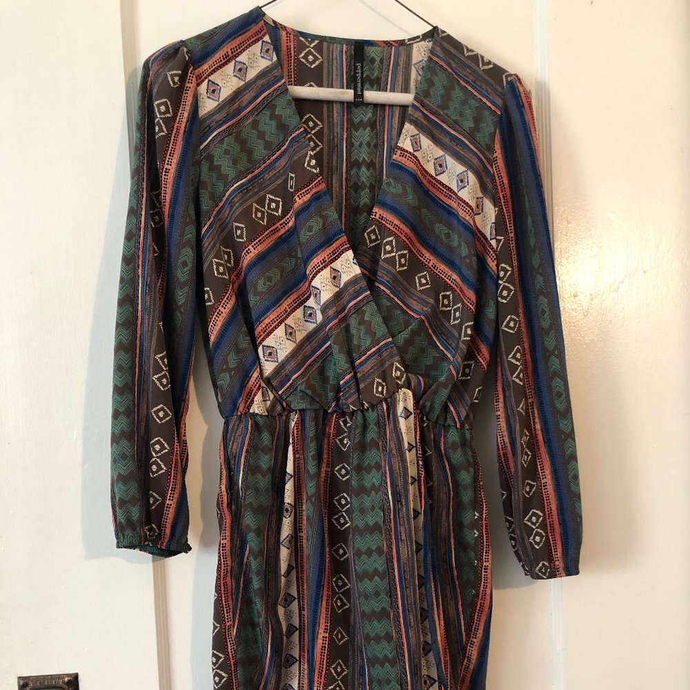 Peppermint Boutique Multicolor Party Dress